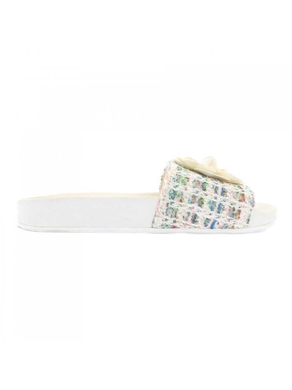 Chanel Sandals White